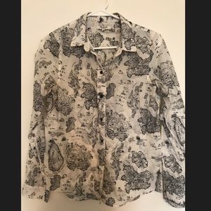 Madewell map shirt